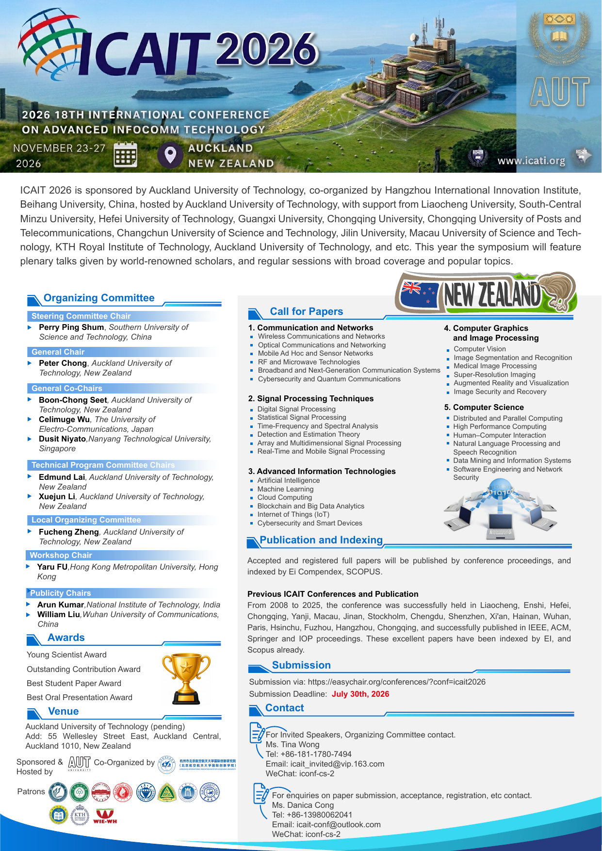 ICAIT 2026 Call for Papers