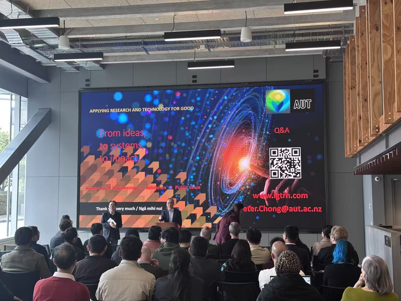 IGTRH Showcases Intelligent Green Technology Research at AUT Research Week 2026